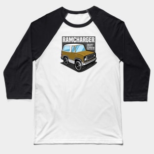 Light Gold Ramcharger (White-Based) - 1974 Baseball T-Shirt